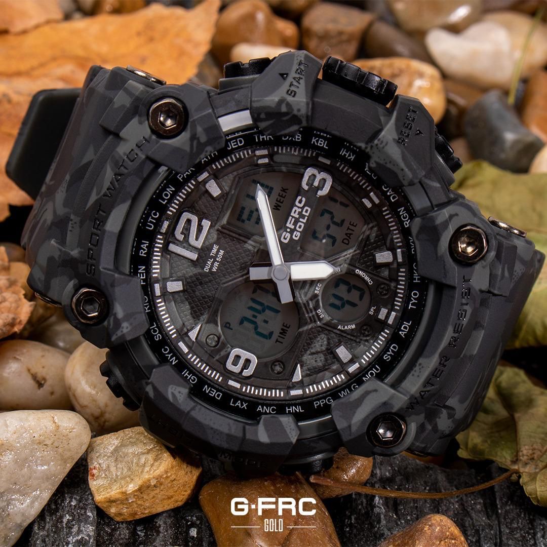 Reloj G-Force Gold Camuflado