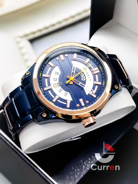 Reloj hombre Curren 8319+ Esfero Curren+ Bolsa de Regalo