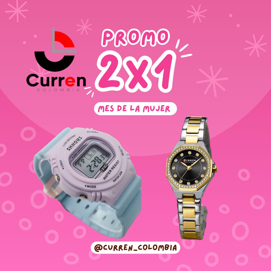 PROMO 2X1 MES DE LA MUJER