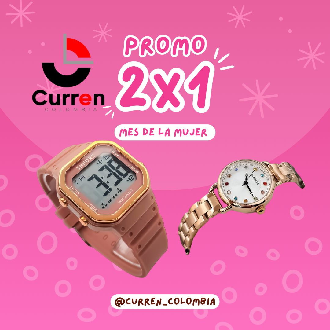 PROMO 2X1 MES DE LA MUJER