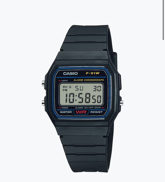 Reloj Casio F-91W-1