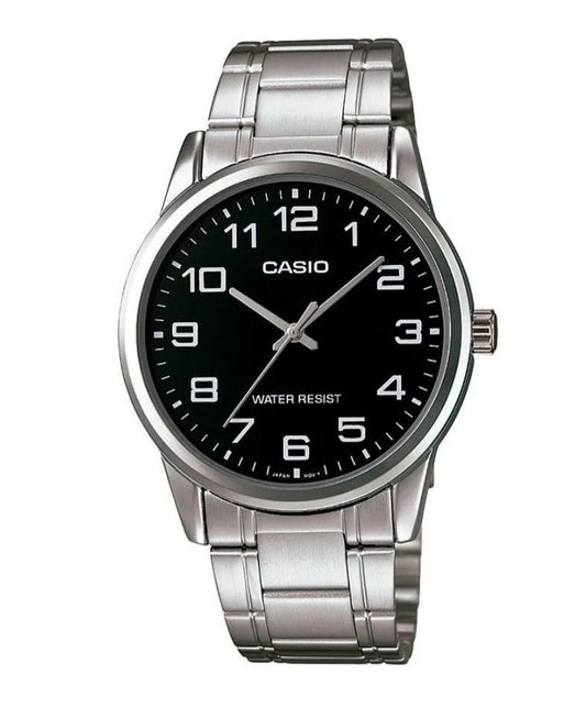 Casio MTP-VD03D-2A2 – Elegancia y funcionalidad en acero inoxidable