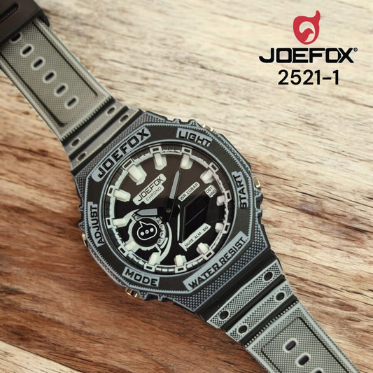 Reloj de pulsera digital y analógico Joefox 2521-1 para hombre