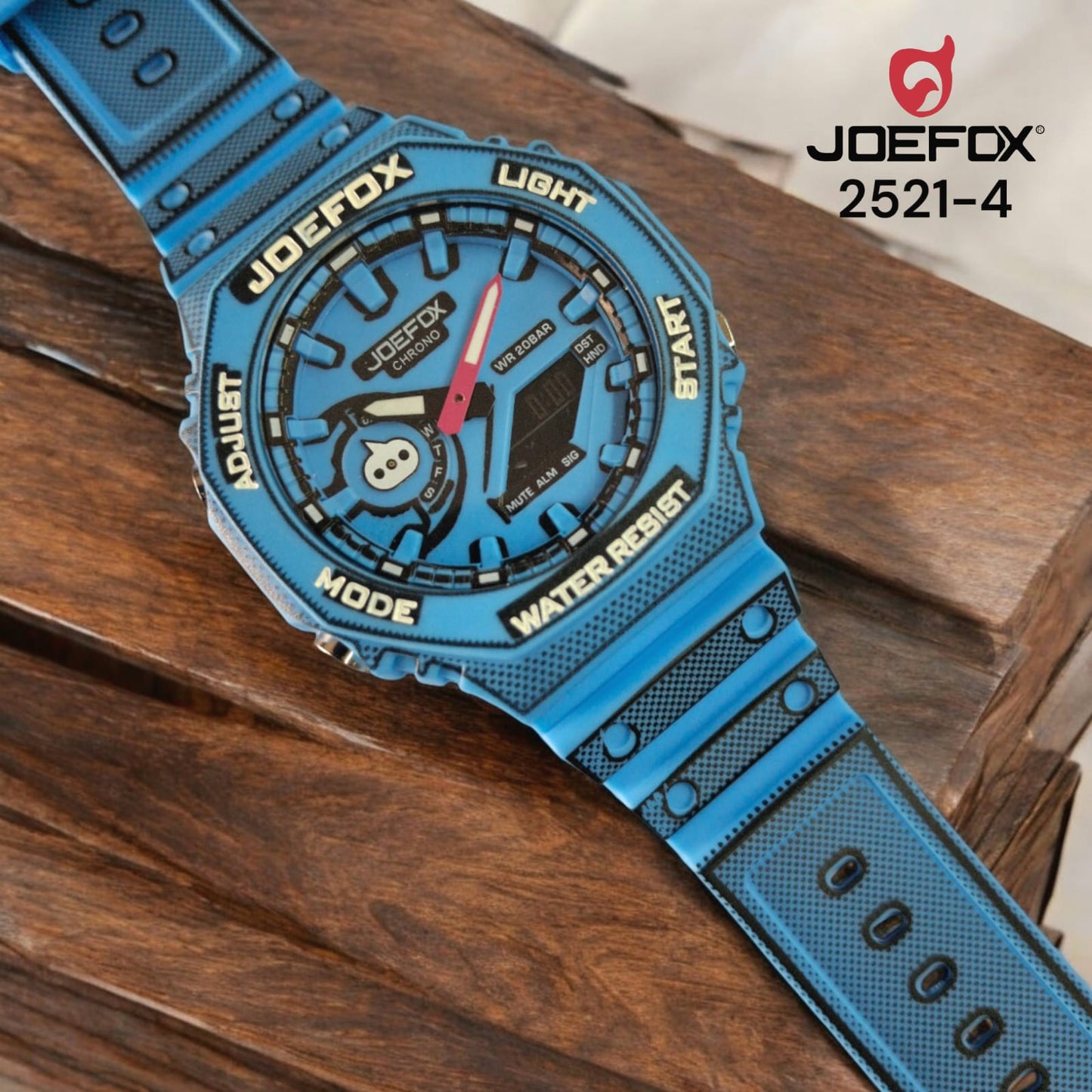 Reloj de pulsera digital y analógico Joefox 2521-1 para hombre