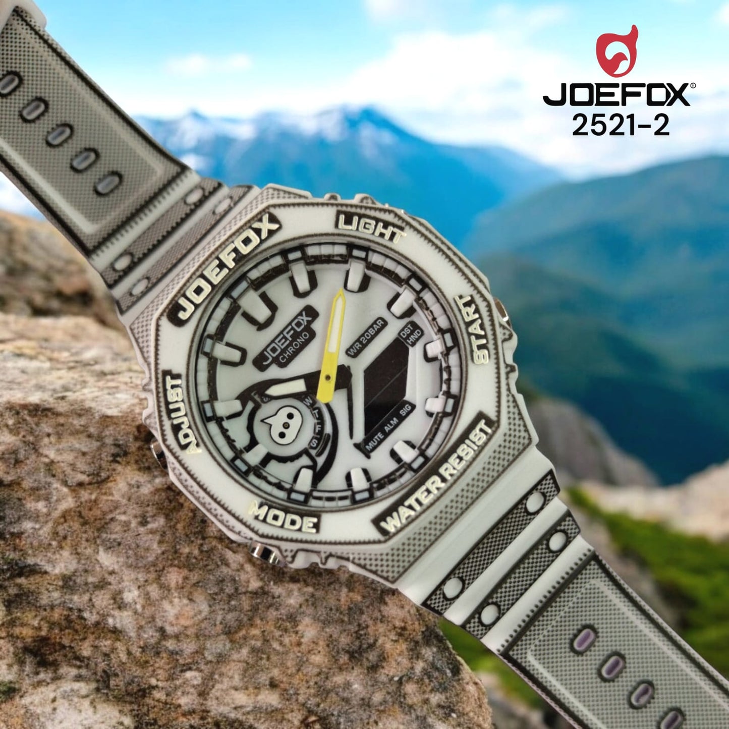 Reloj de pulsera digital y analógico Joefox 2521-1 para hombre