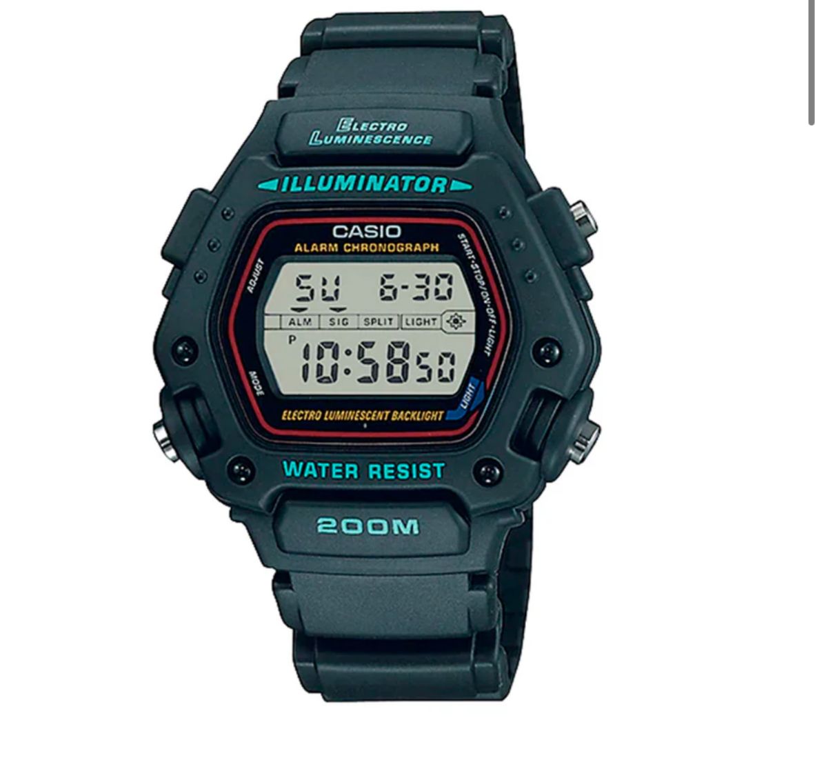RELOJ PARA HOMBRE CASIO DW-290-1VS