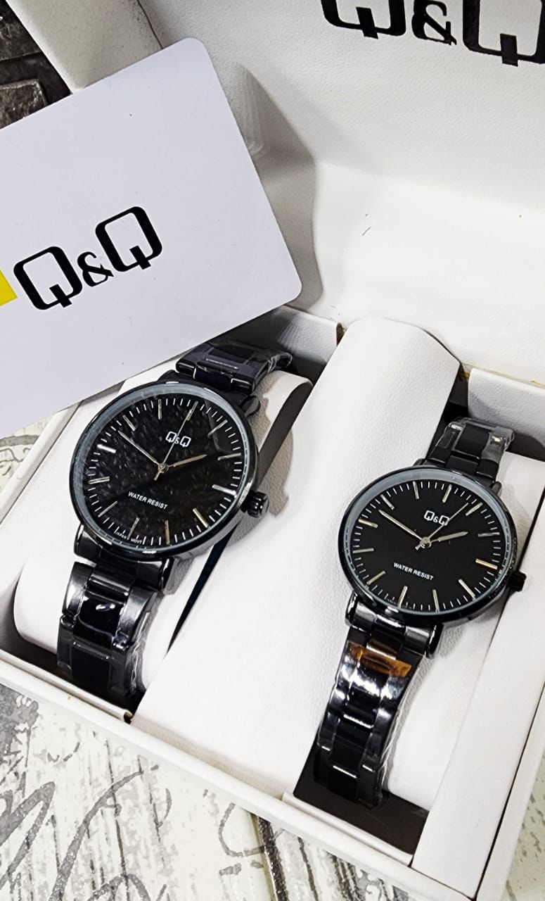 Pareja de relojes Q&Q