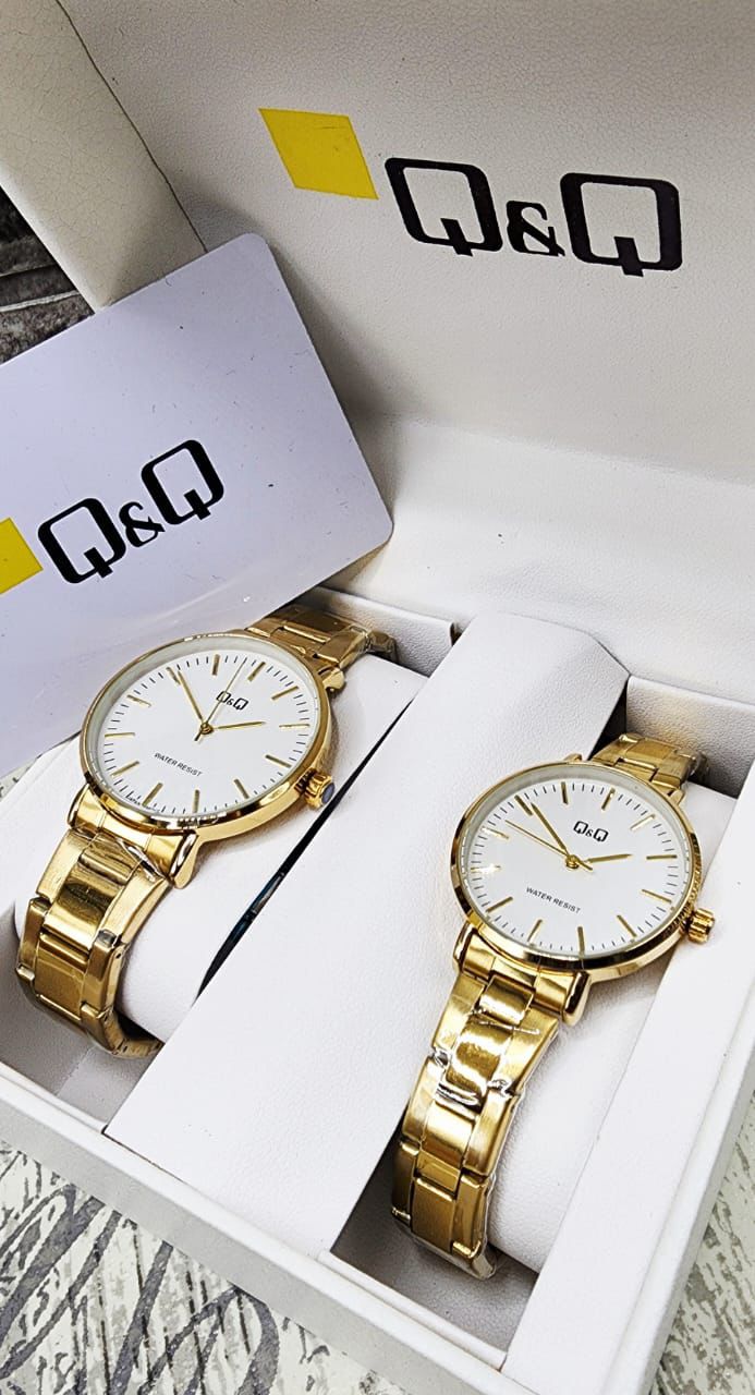 Pareja de relojes Q&Q