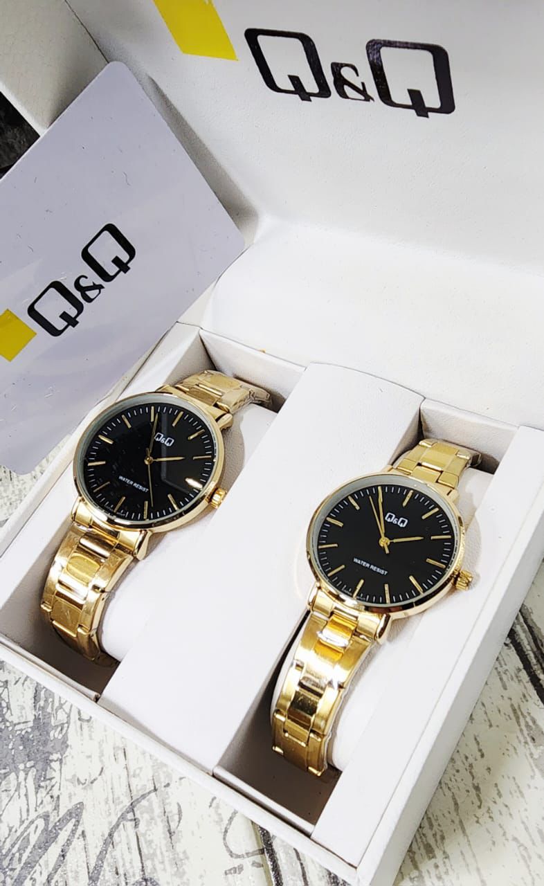Pareja de relojes Q&Q