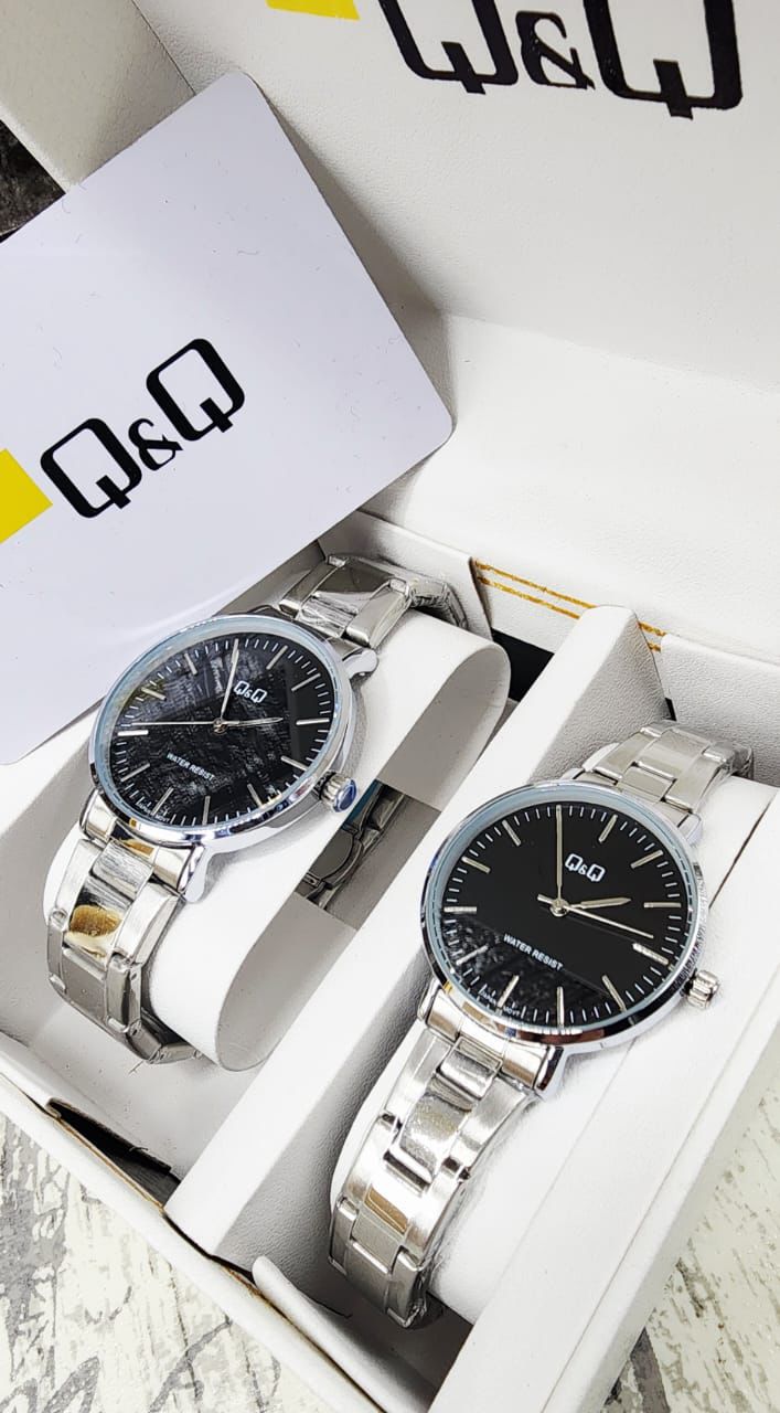 Pareja de relojes Q&Q