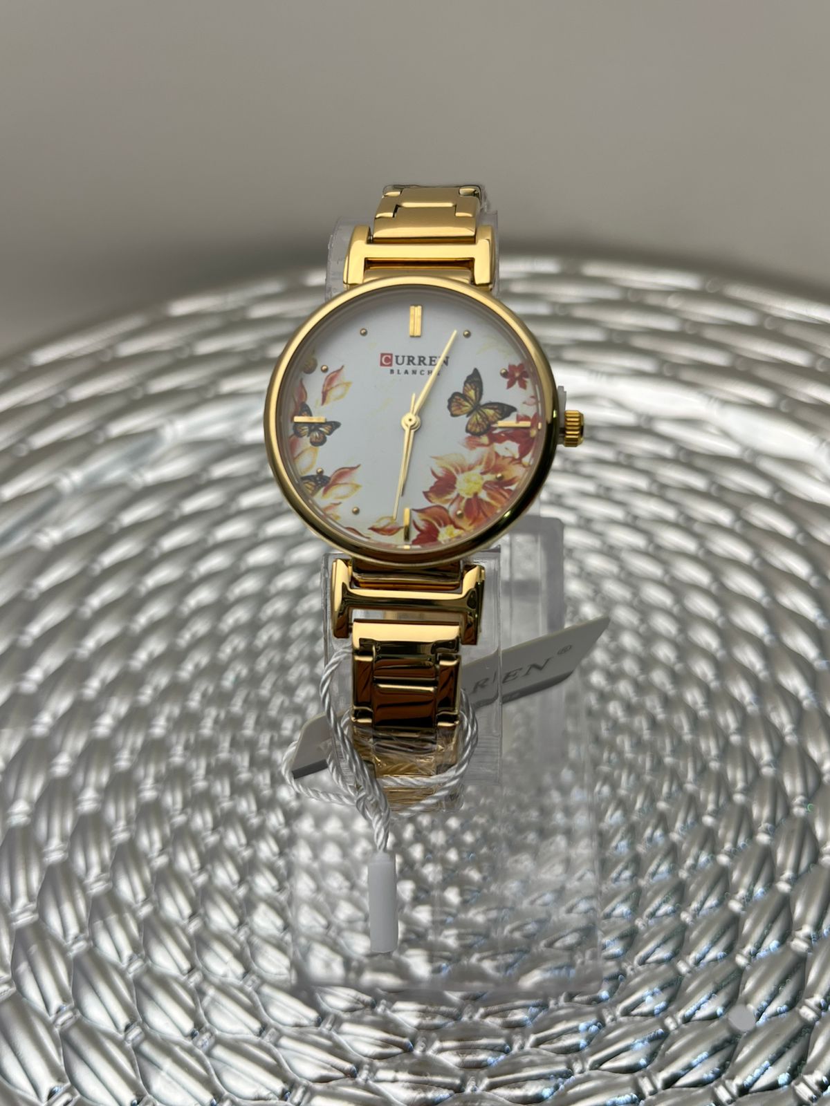 Reloj de dama 9053+ Esfero Curren+ Bolsa de Regalo