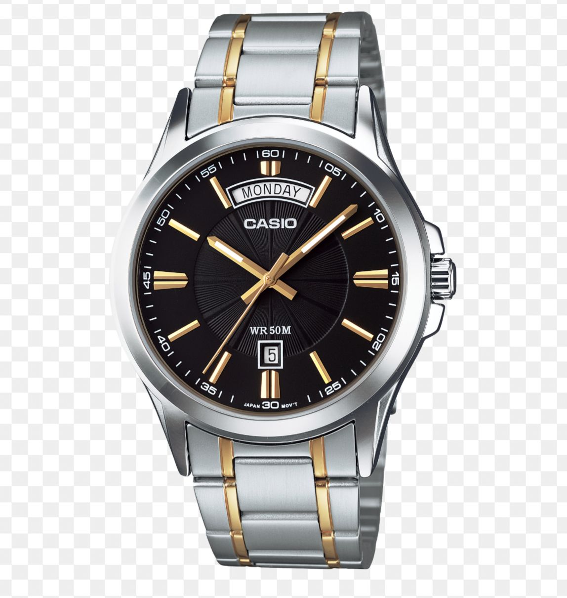 Reloj en la imagen es un Casio MTP-1381D-3AV