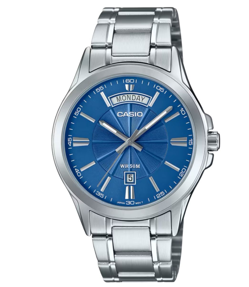 Reloj en la imagen es un Casio MTP-1381D-3AV