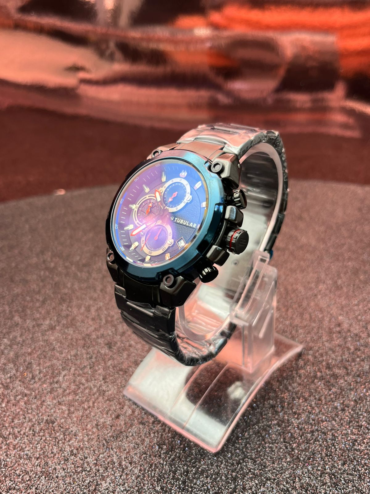 Reloj Tubular Cronógrafo