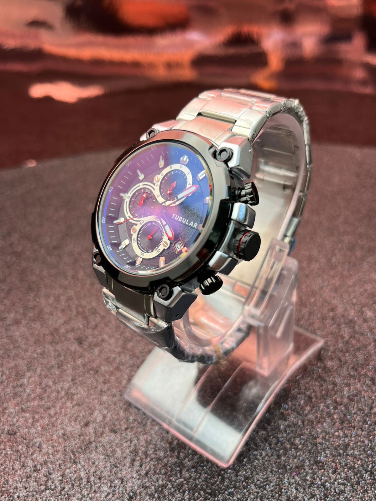 Reloj Tubular Cronógrafo