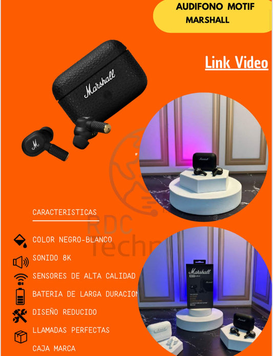 Audífonos Mofit Marshall