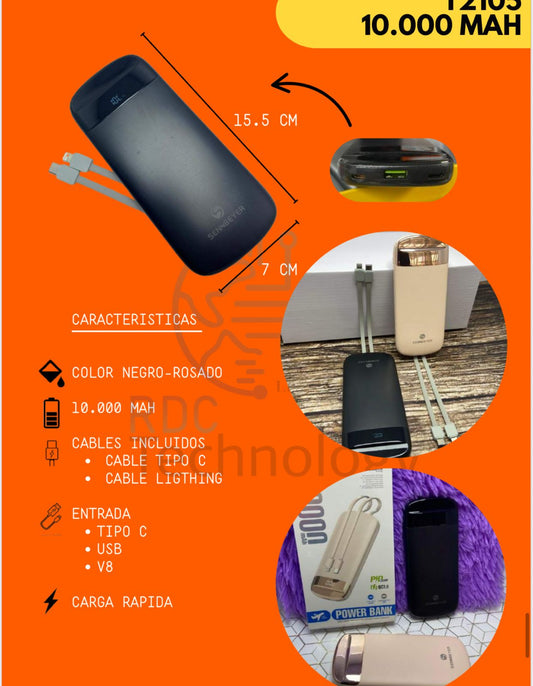 Power Bank 10.000 mAh