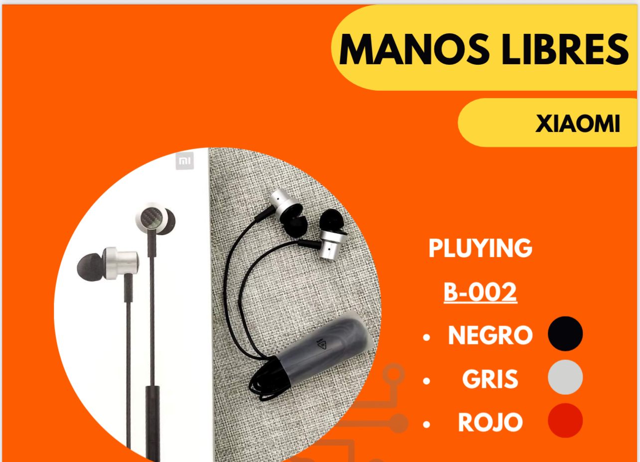 Audífonos Xiaomi PLUYING B-002 – Manos Libres