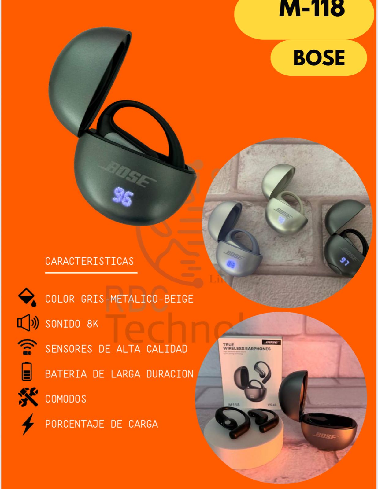 Audífonos Bose Ultra Open Earbuds