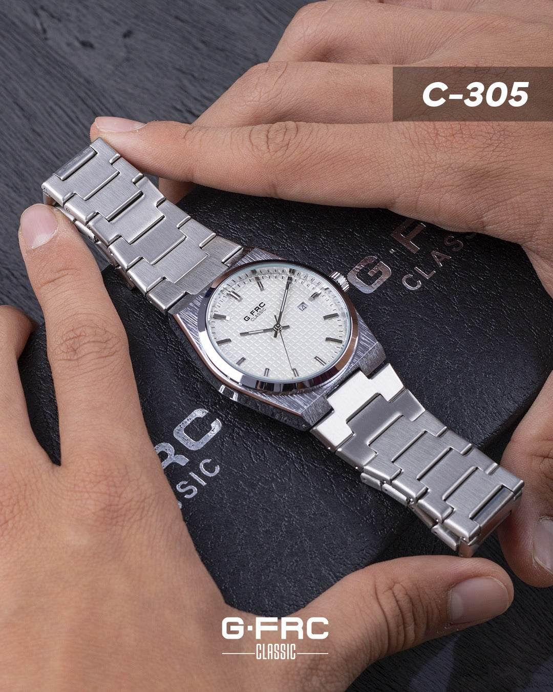 Reloj de Pulsera Clásico G-FRC C-305 Hombre