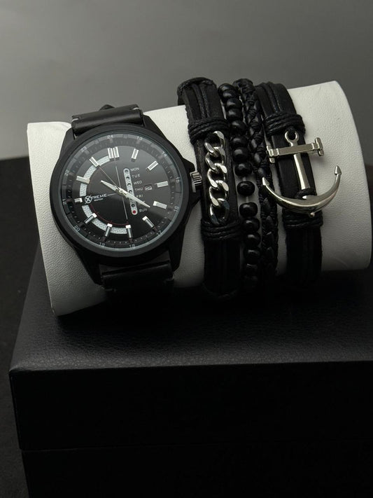 Set de Reloj Xtreme -Caballero con Pulseras