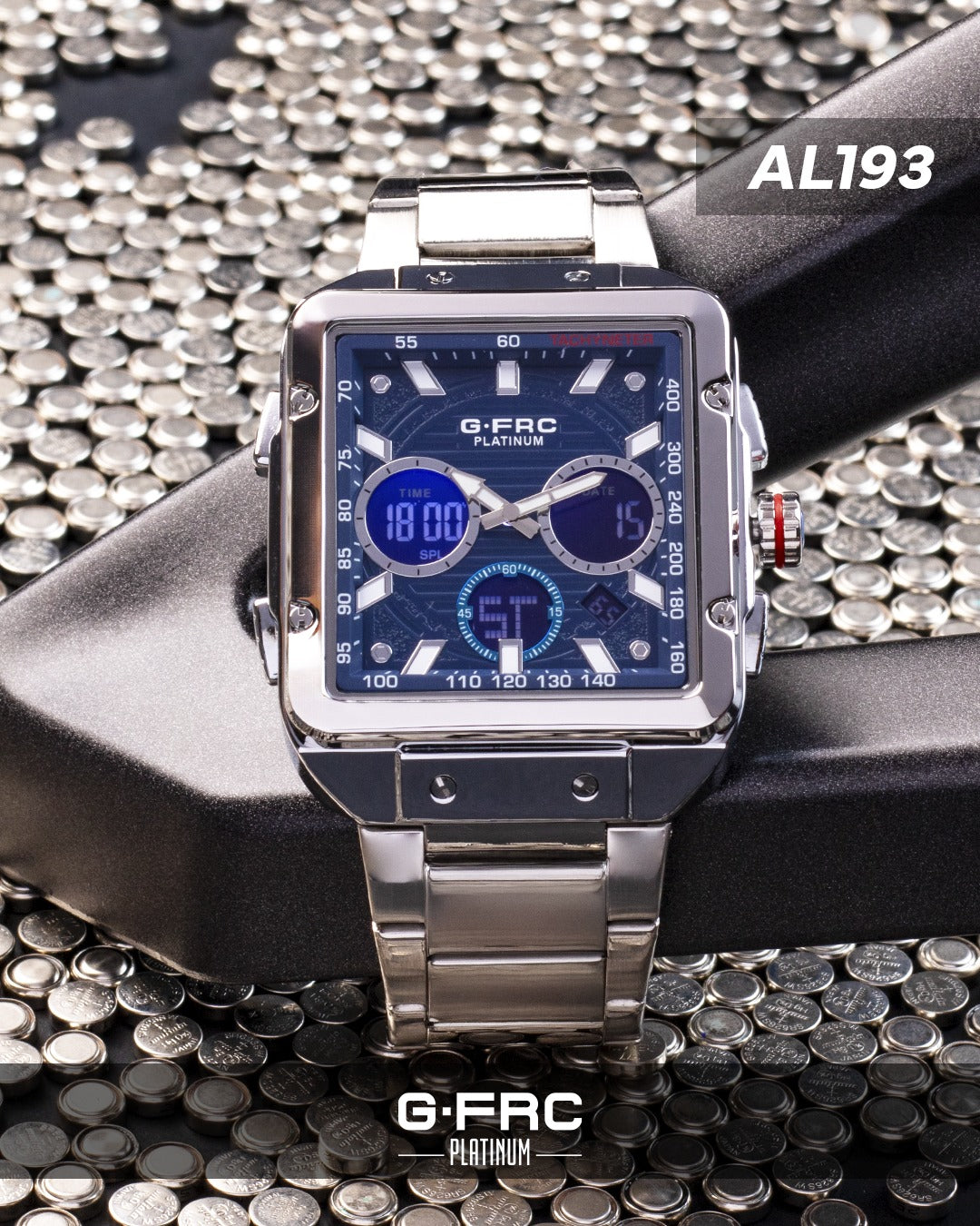 ✨ Reloj G-FRC Platinum AL 193 ✨
