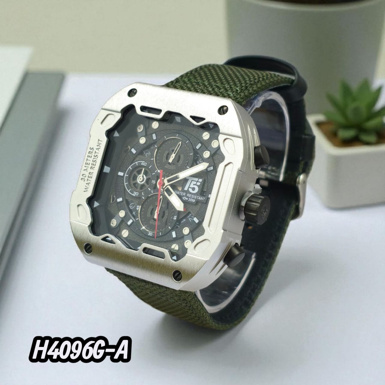 T5 CRONOGRAFO   H4096G-B