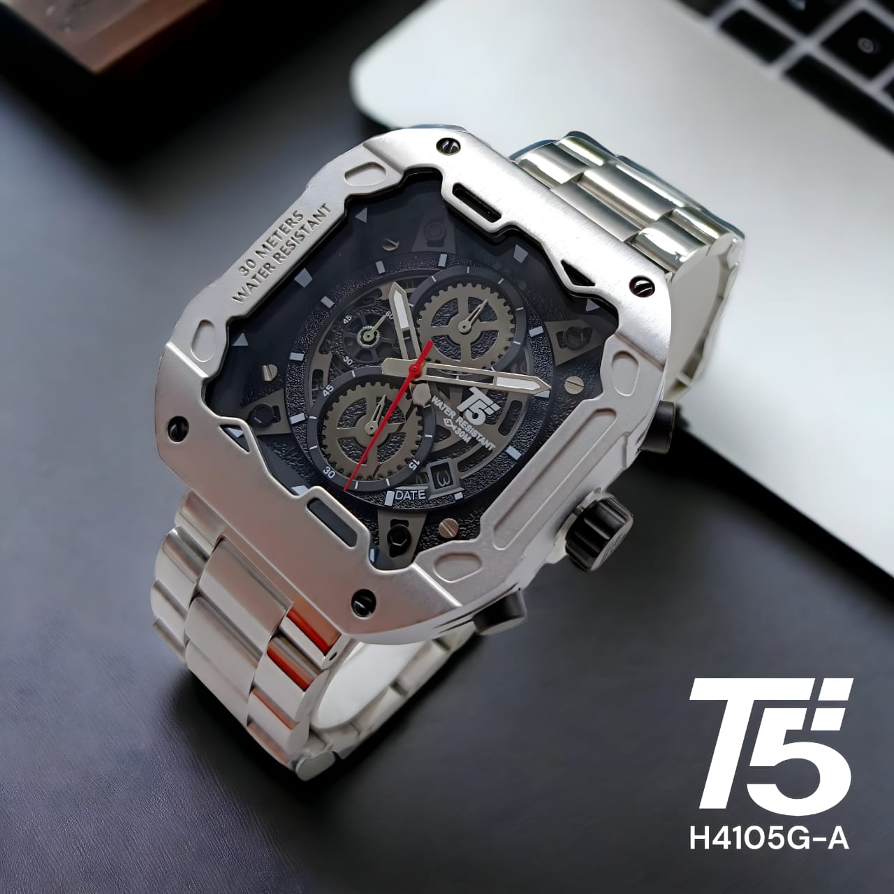 T5 CRONOGRAFO   H4096G-B