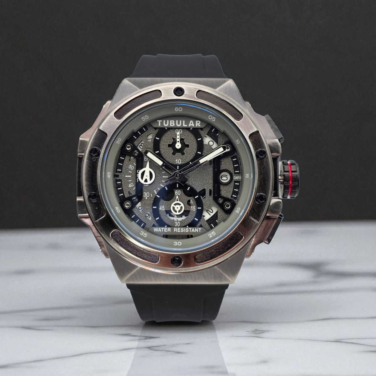 Reloj Cronógrafo Tubular para Caballero🐬