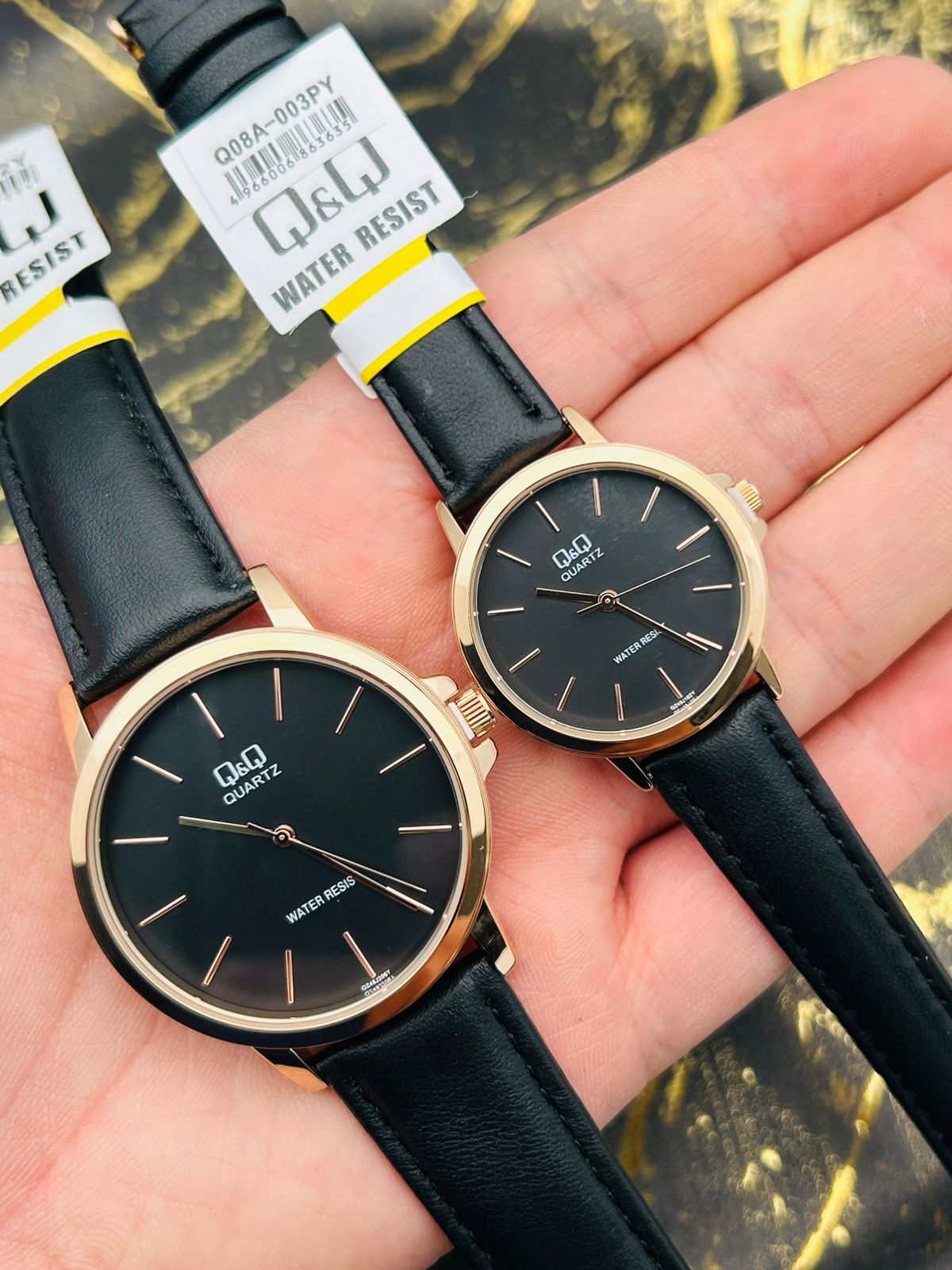 Reloj Q&Q Q08A-003PY PAREJA