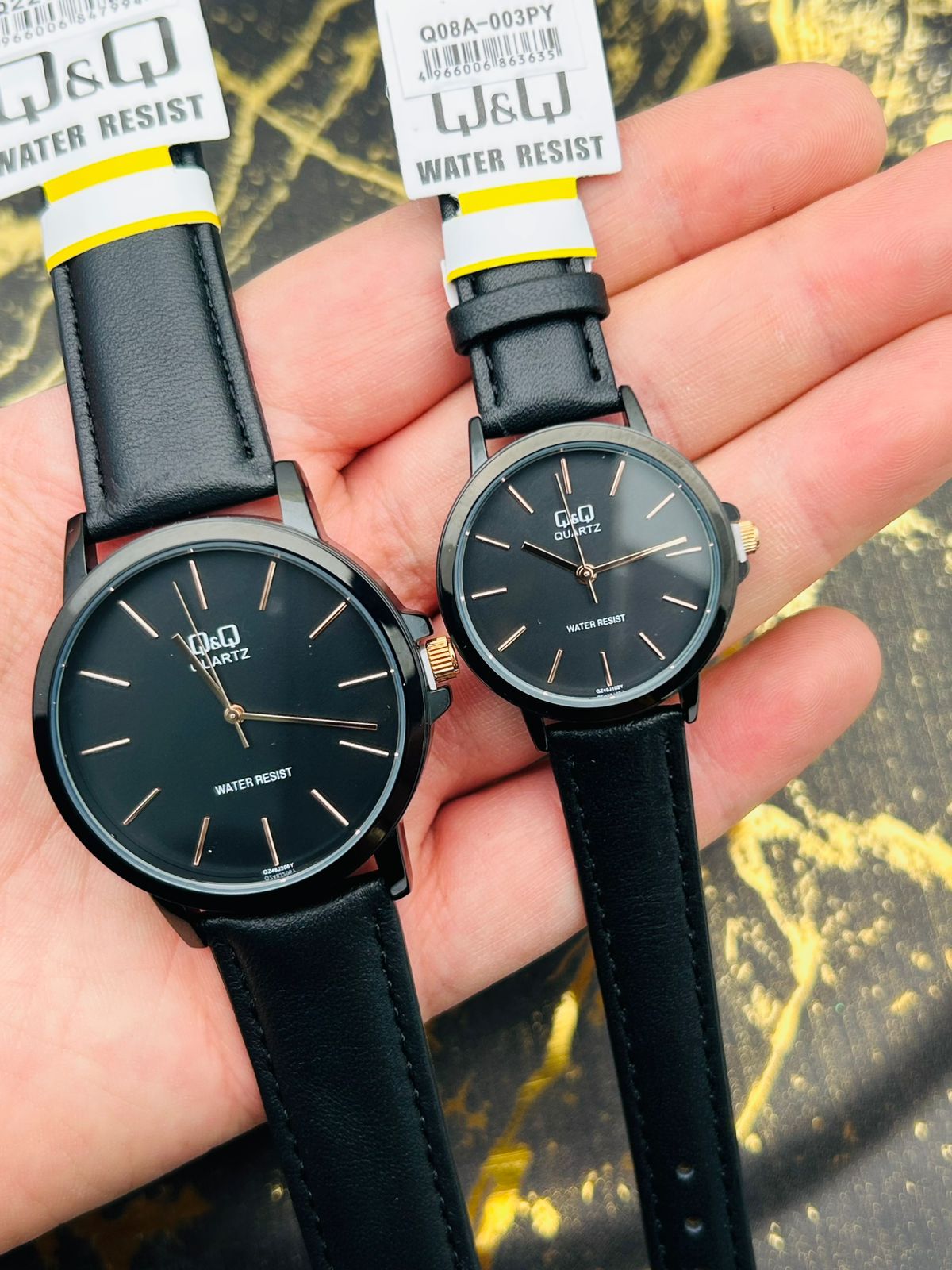 Reloj Q&Q Q08A-003PY PAREJA