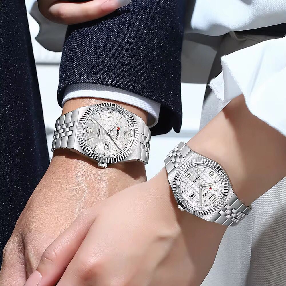 Pareja de Relojes Curren 8498