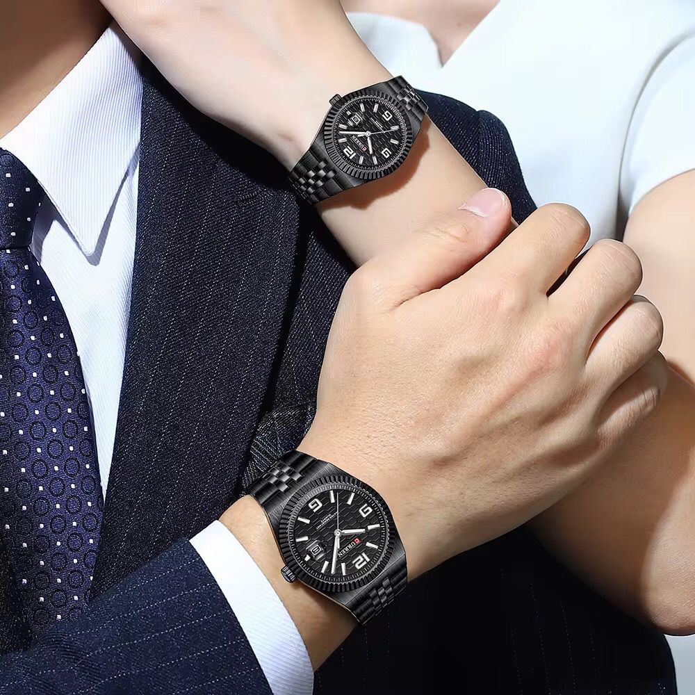Pareja de Relojes Curren 8498