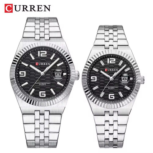 Pareja de Relojes Curren 8498