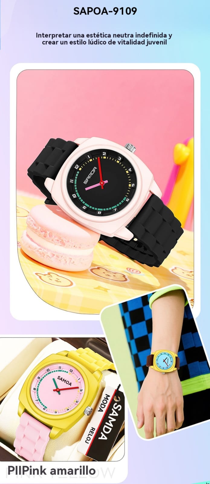 Reloj Deportivo Sanda 9109