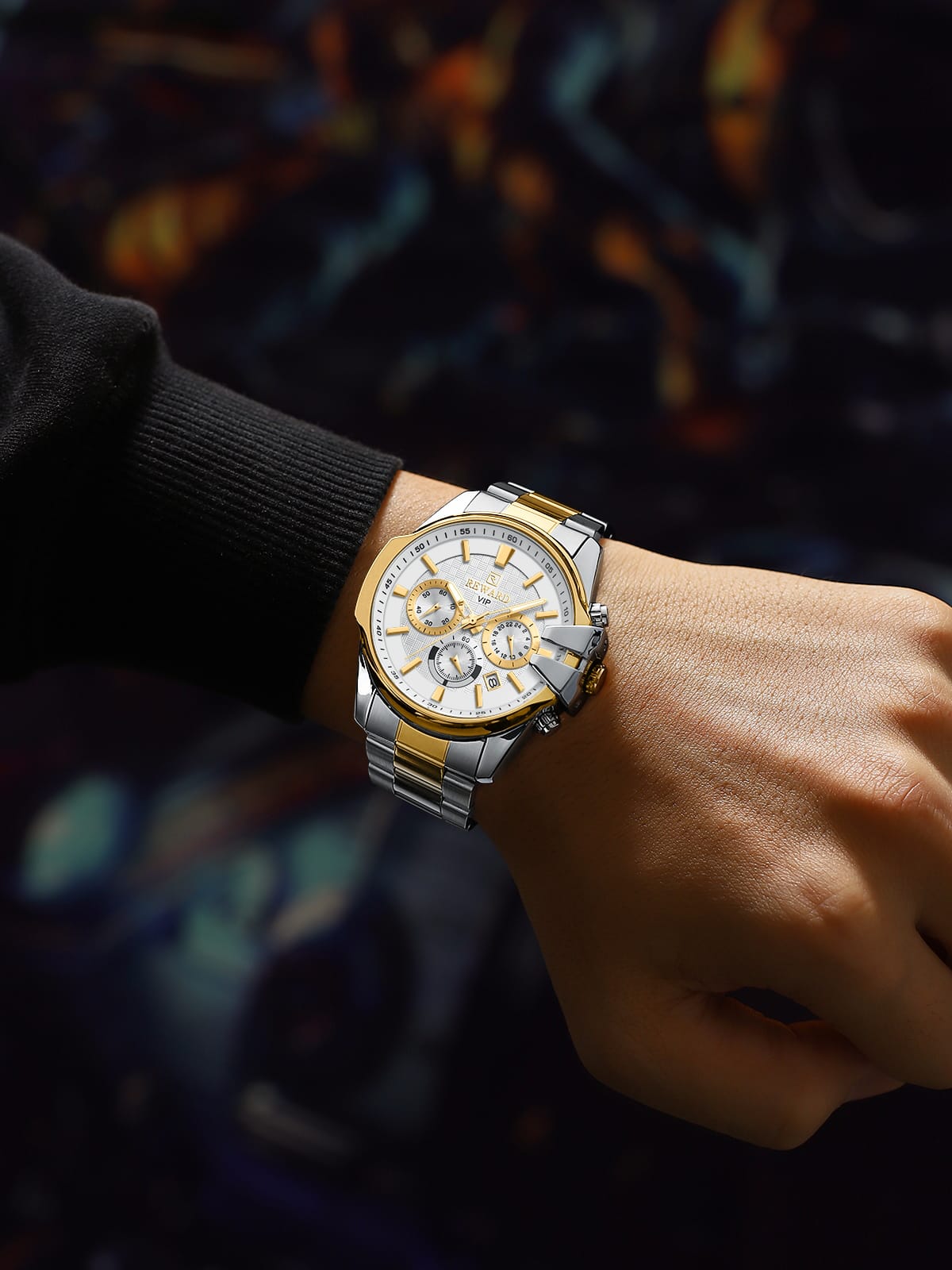 Reloj Reward Acero Caballero