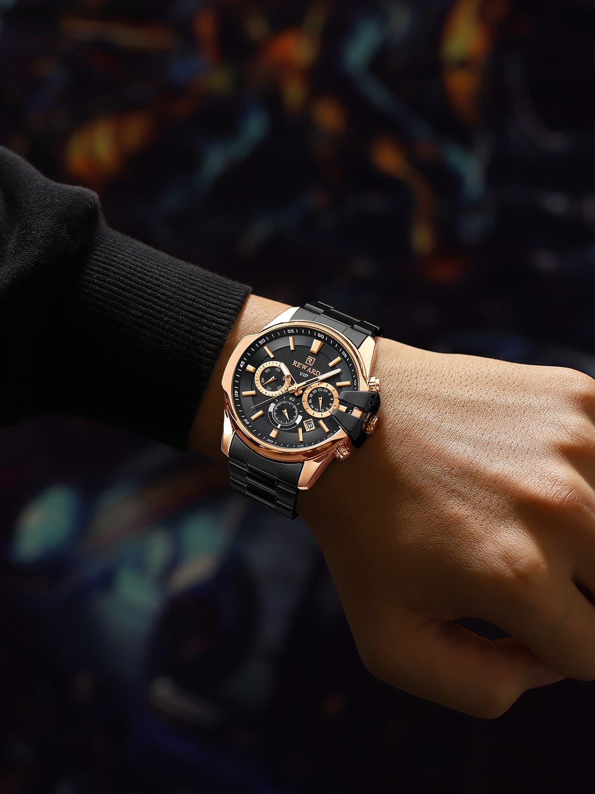 Reloj Reward Acero Caballero