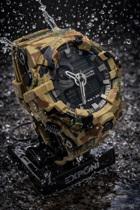 Reloj EXPONI Camuflado 🧨