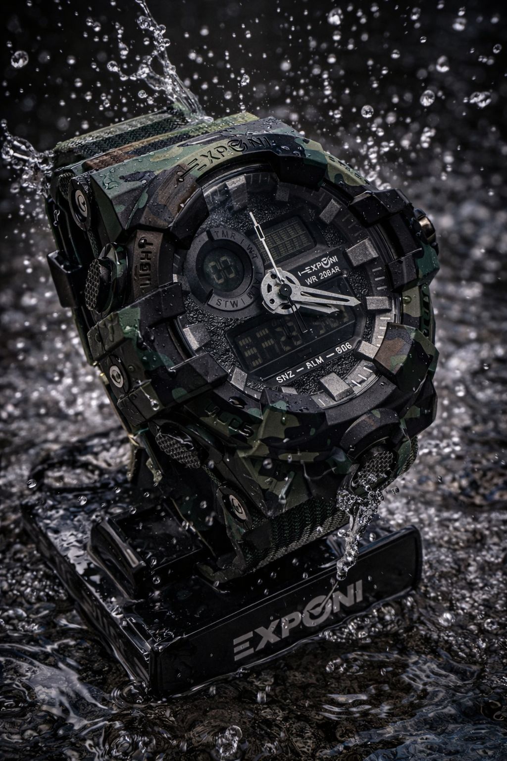 Reloj EXPONI Camuflado 🧨