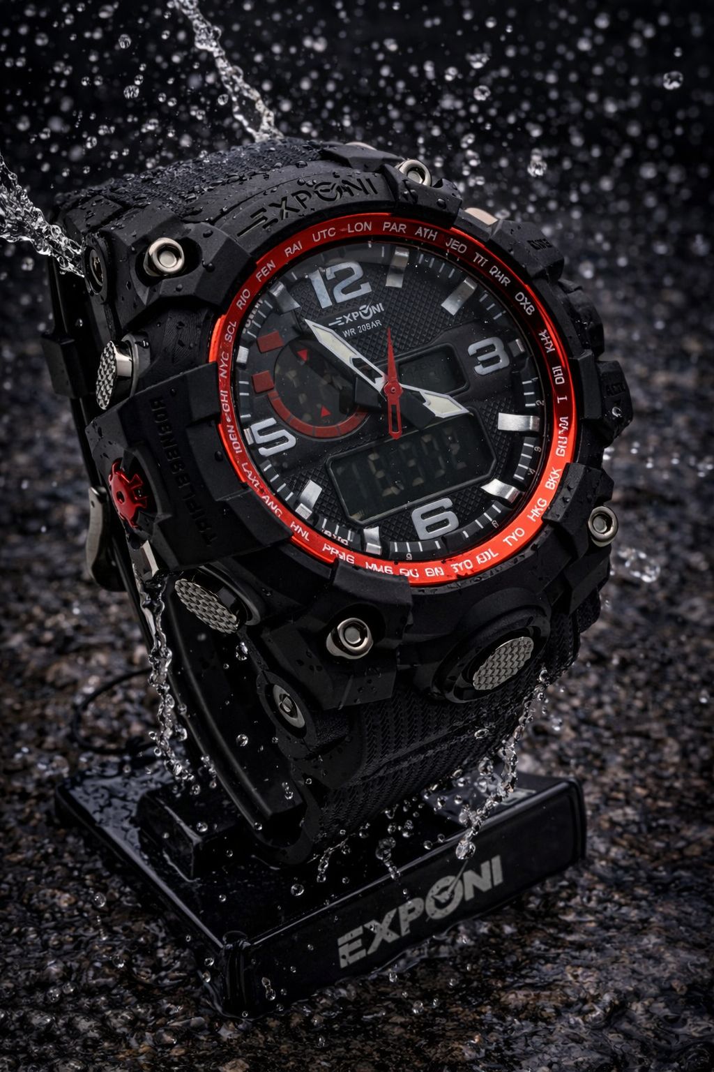 Reloj Exponi Doble Hora