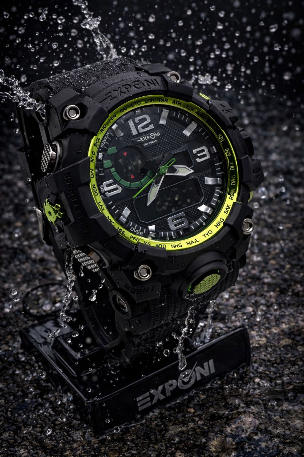 Reloj Exponi Doble Hora