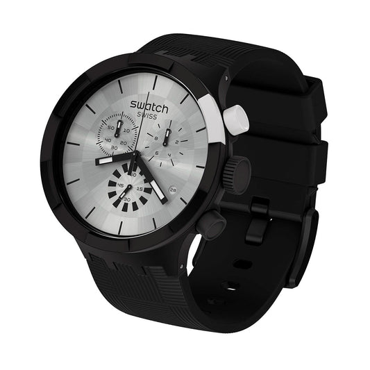 reloj Swatch Checkpoint Black Big Bold Chrono SB02B400