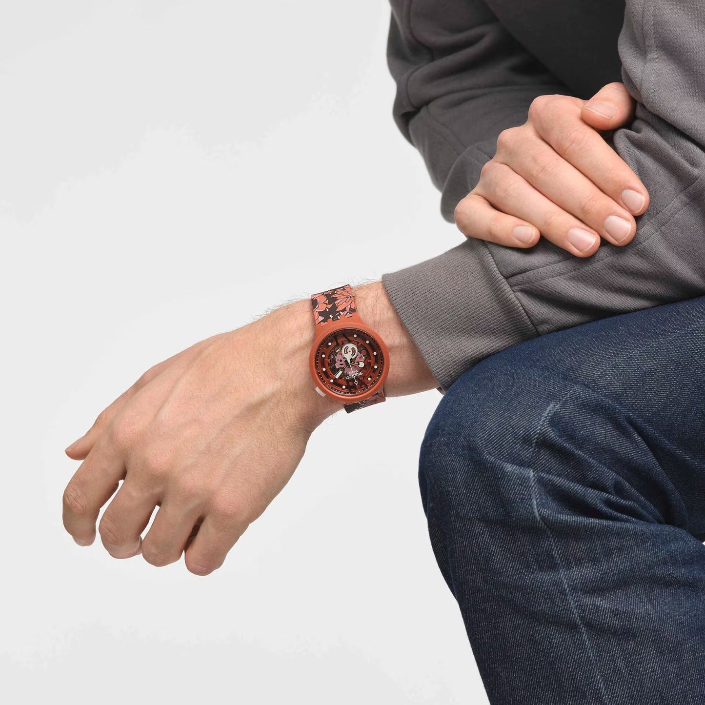 Swatch Big Bold Camoflower Cotton (SB05C100)