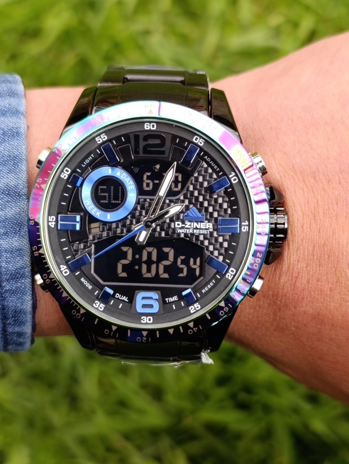 RELOJ D-ZINER DOBLE HORA ⏳✅