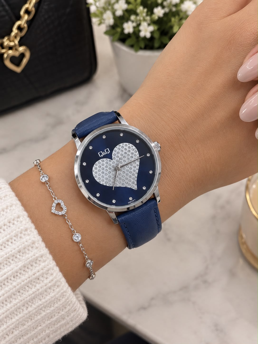 RELOJ Q&Q Q10A-513 PY Dama !