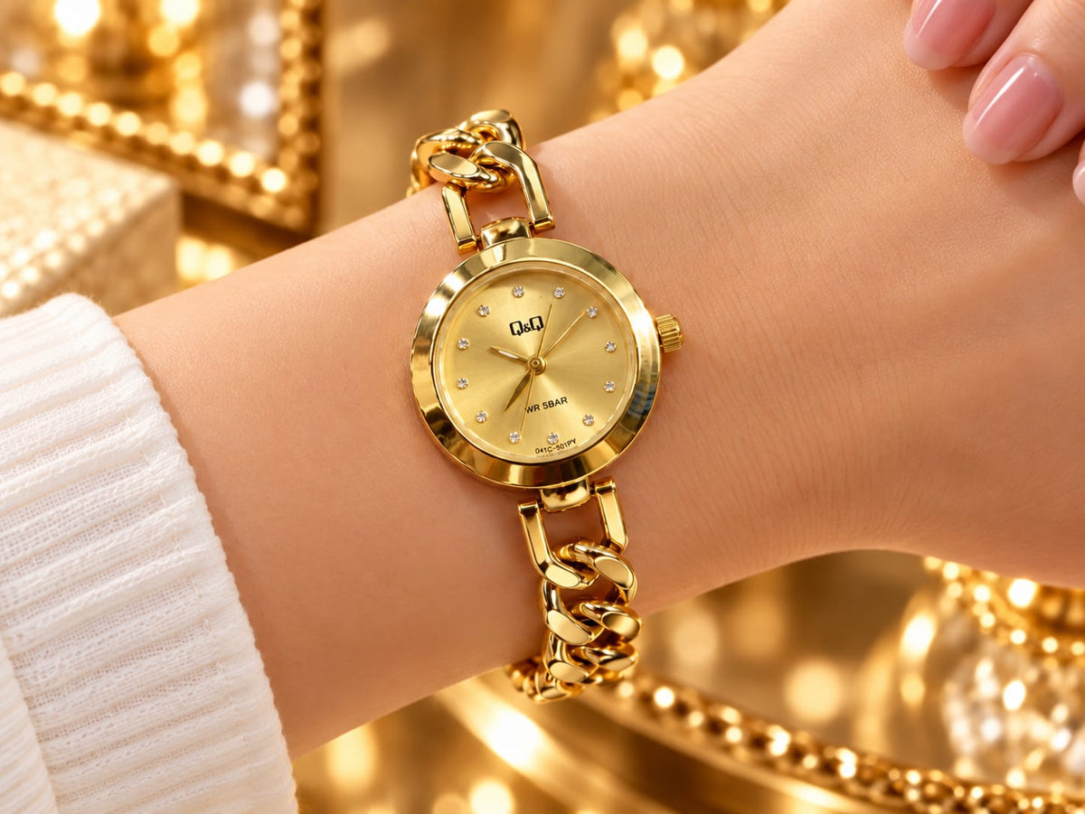 Reloj Q&Q Dama Q41C🎀