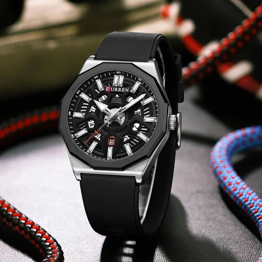 Reloj de Hombre Curren 8437+ Esfero Curren+ Bolsa de Regalo!