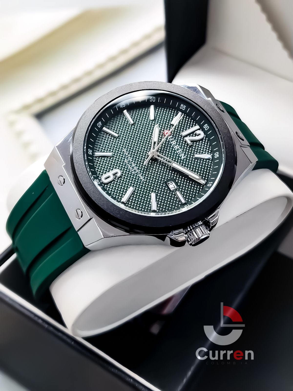 Reloj de Hombre Curren 8467 + Esfero Curren+ Bolsa de Regalo
