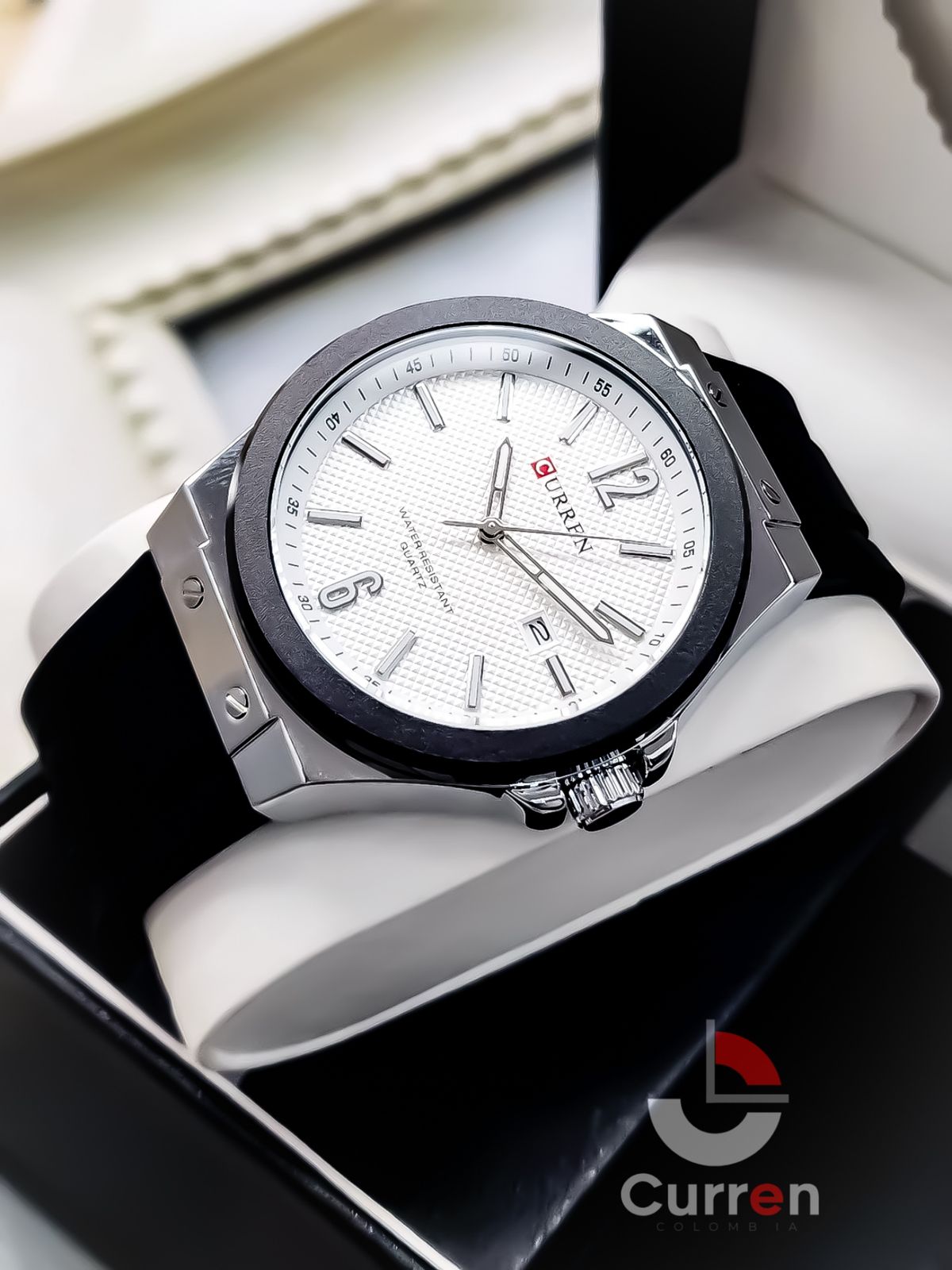 Reloj de Hombre Curren 8467 + Esfero Curren+ Bolsa de Regalo