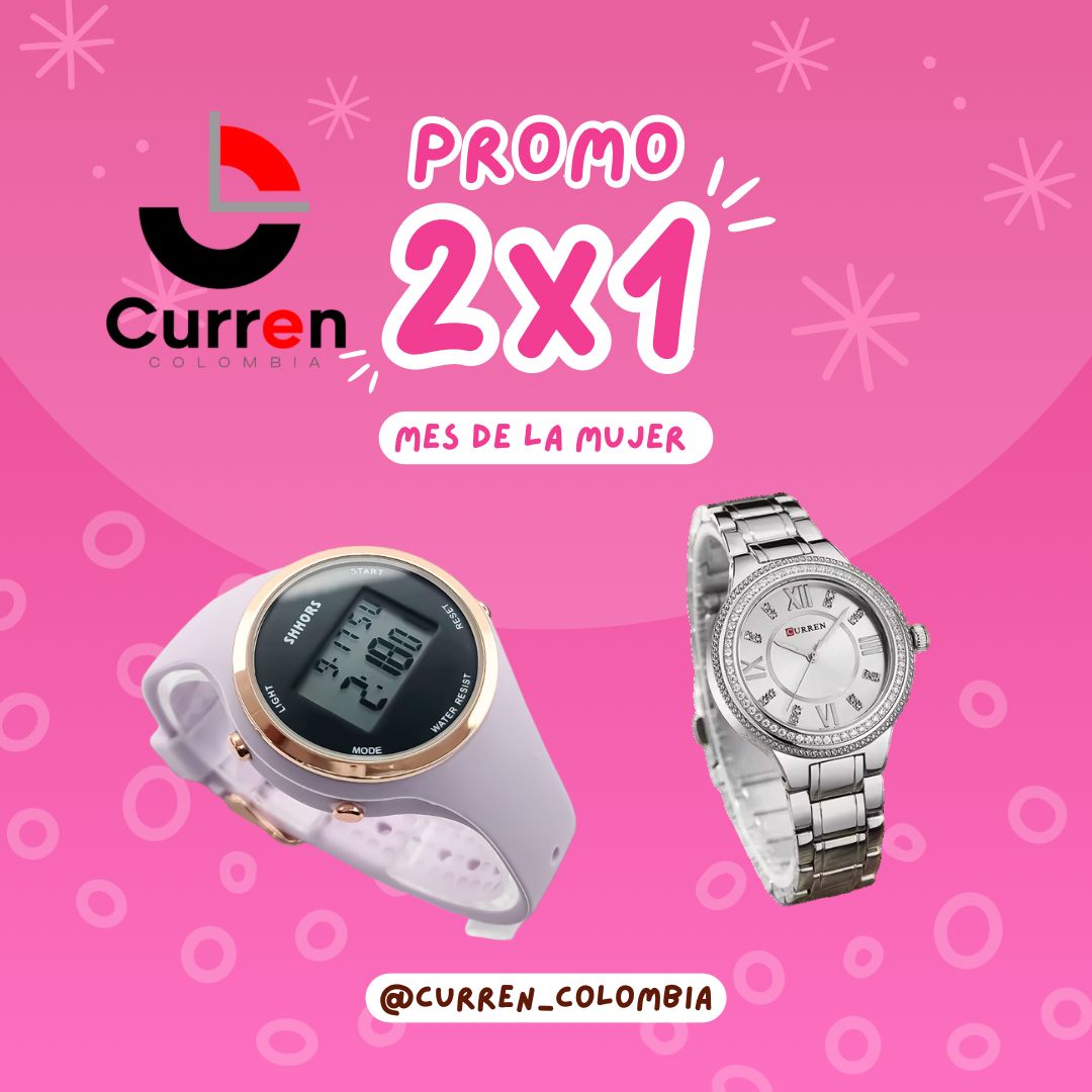 PROMO 2X1 MES DE LA MUJER